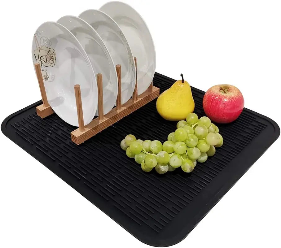 Large Heat-Resistant Silicone Dish Drying Mat