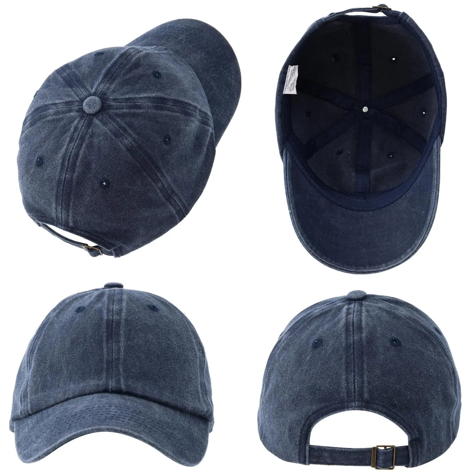 Washed Cotton Adjustable Dad Hat
