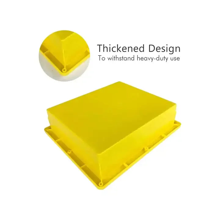 16 x 14 Recessed Shower Niche ABS Bathroom Wall Shelf Yellow