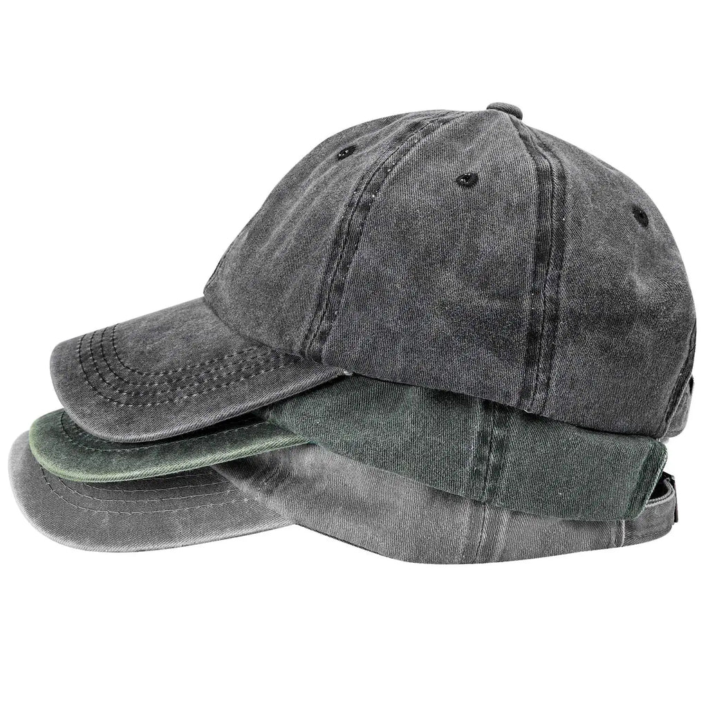 Washed Cotton Adjustable Dad Hat