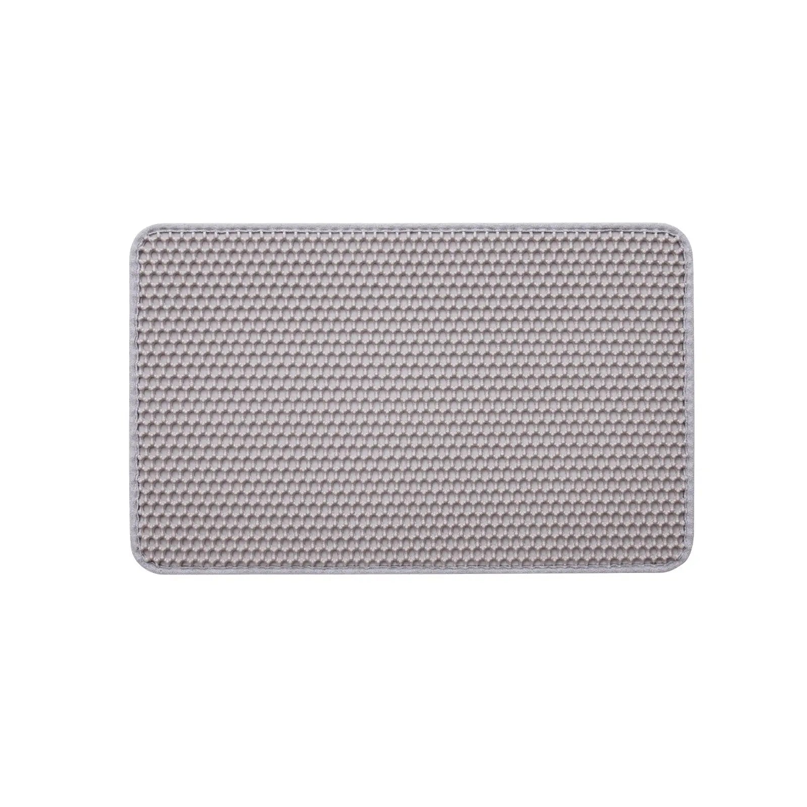 Honeyco XL Cat Litter Mat Double Layer Waterproof Non Slip 24 x 15 Inch