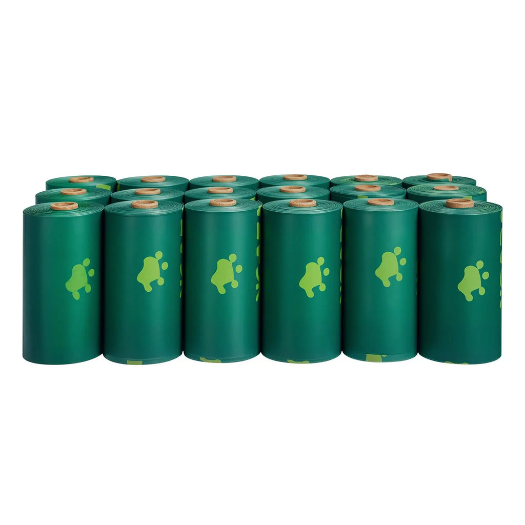 270 Count Dog Poop Waste Bags Leak Proof Unscented 13 x 9 Inch Rolls