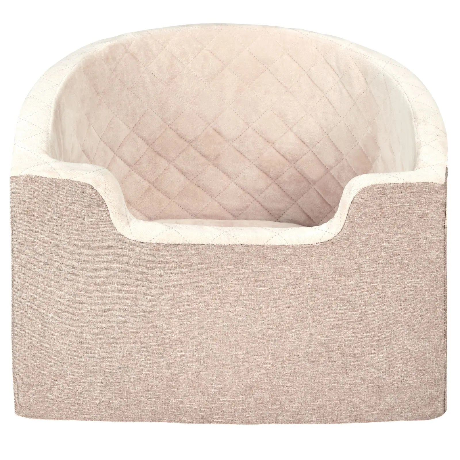Waterproof Dog Booster Car Seat with Safety Leash