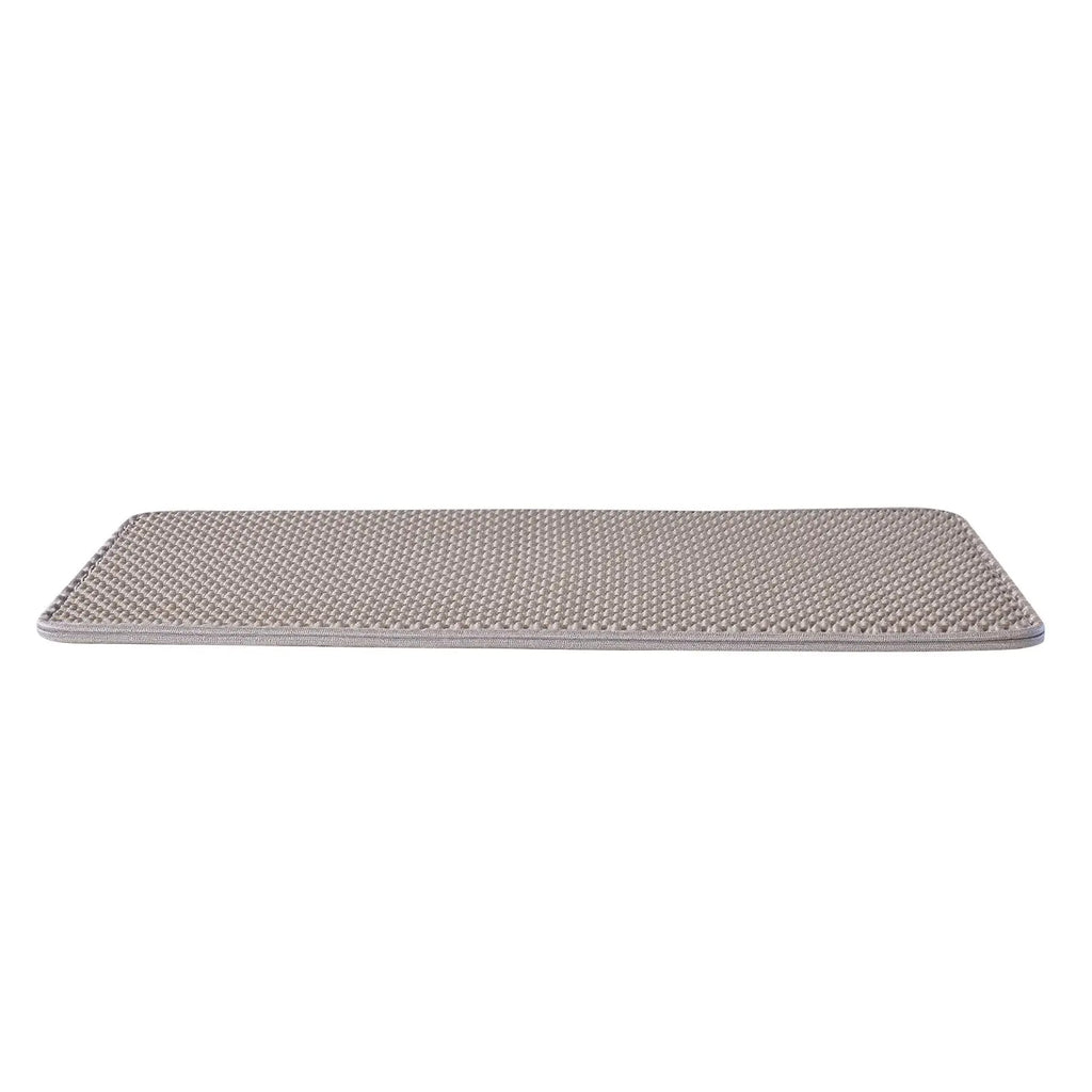 Honeyco XL Cat Litter Mat Double Layer Waterproof Non Slip 24 x 15 Inch