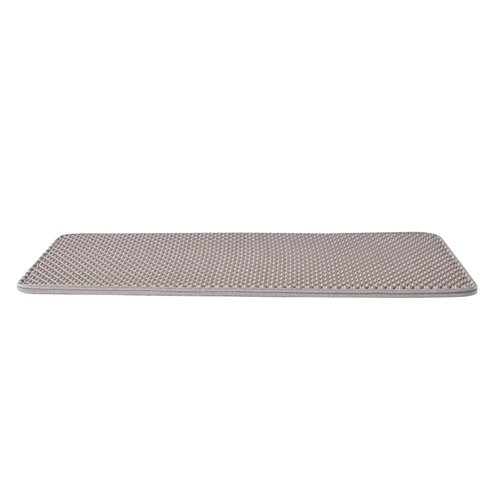 Honeyco XL Cat Litter Mat Double Layer Waterproof Non Slip 24 x 15 Inch