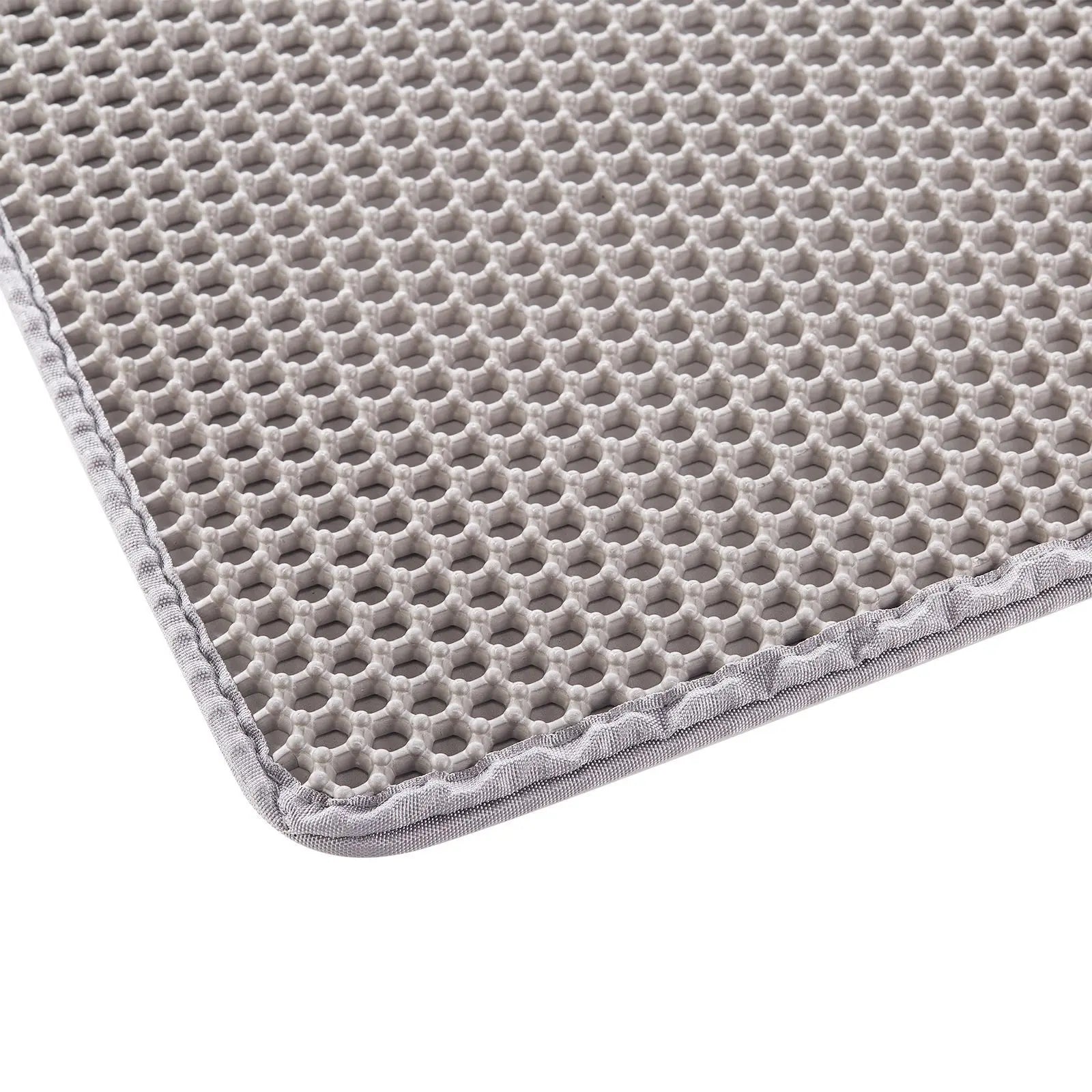 Honeyco XL Cat Litter Mat Double Layer Waterproof Non Slip 24 x 15 Inch