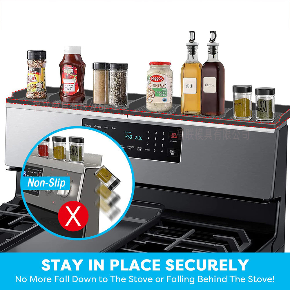 Magnetic Multi-Section Kitchen Storage Rack