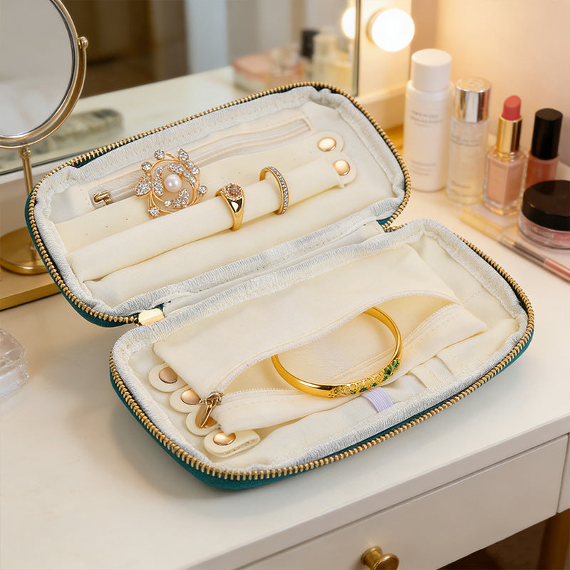 Large Multi-Function Jewelry Storage Bag, Blue product detail
