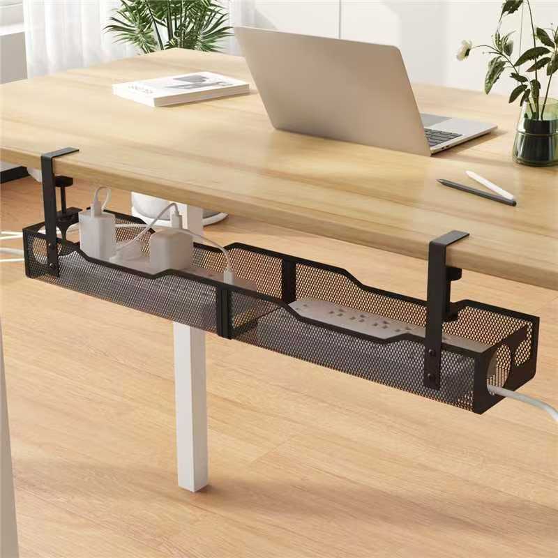 Extended Under-Desk Cable Management Rack