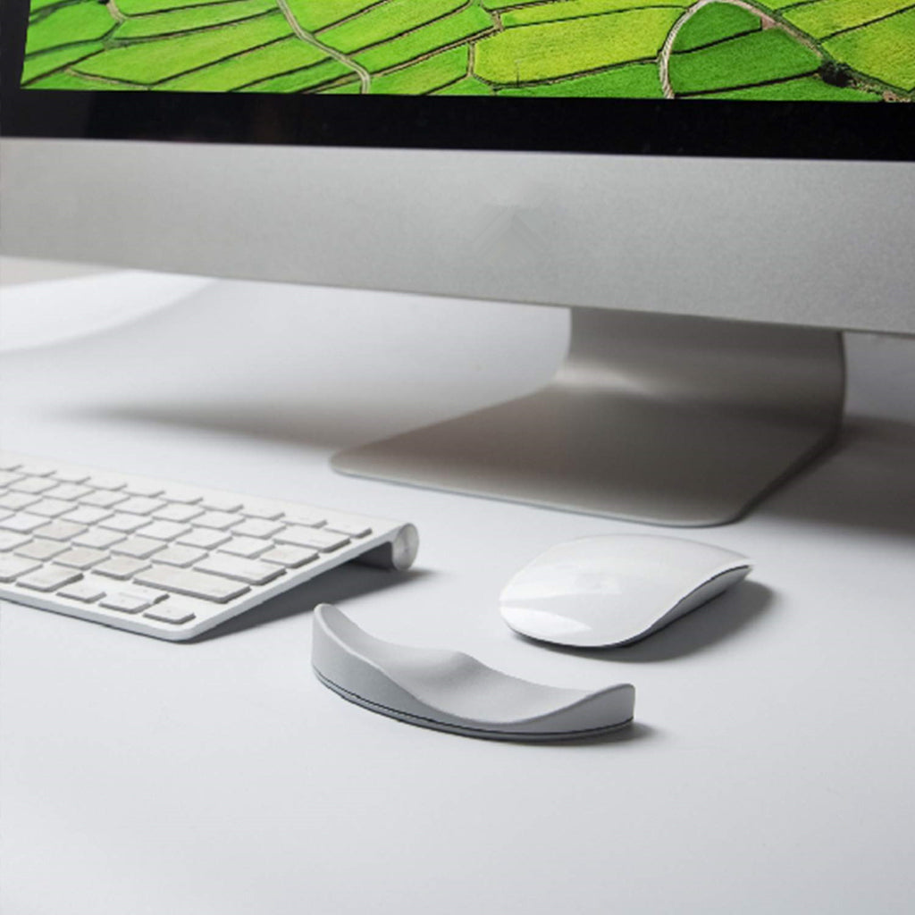 Ergonomic Silicone Mouse Wrist Rest, Black 2-Pack product detail