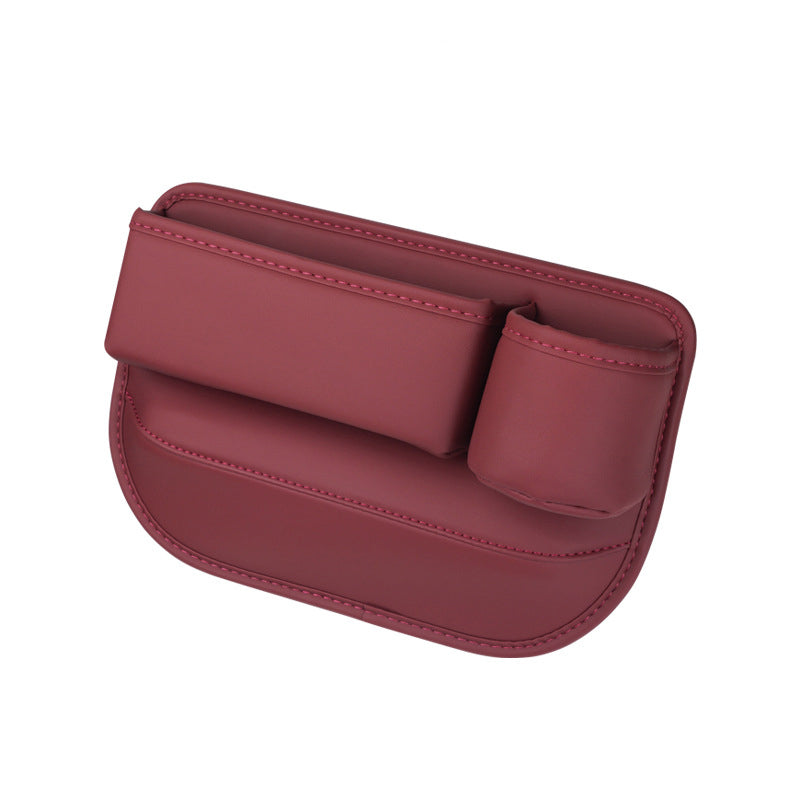 Car Seat Gap Organizer for Phone Keys and Sunglasses - Red Passenger Seat