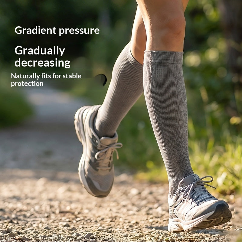 Bamboo Fiber Compression Socks, Black, 2XL product detail