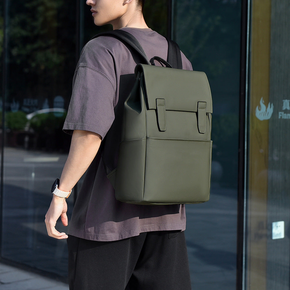 Large Capacity Casual Men's Backpack, Black