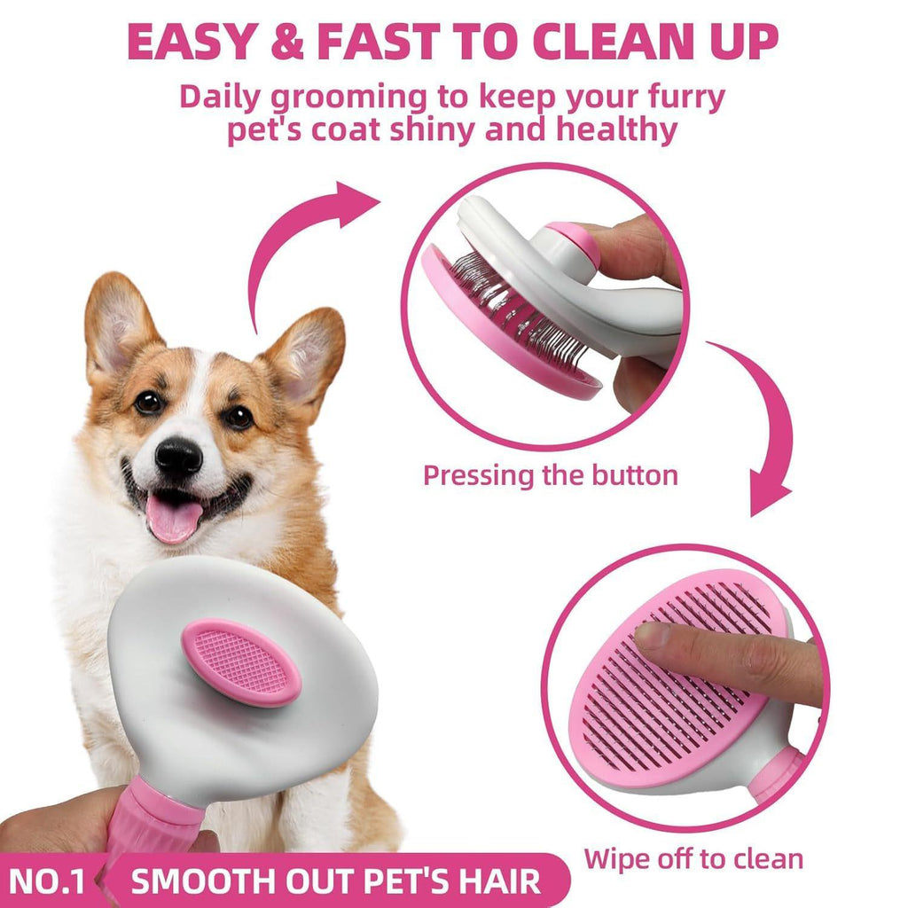 Pet Grooming and Bathing Brush Set product detail