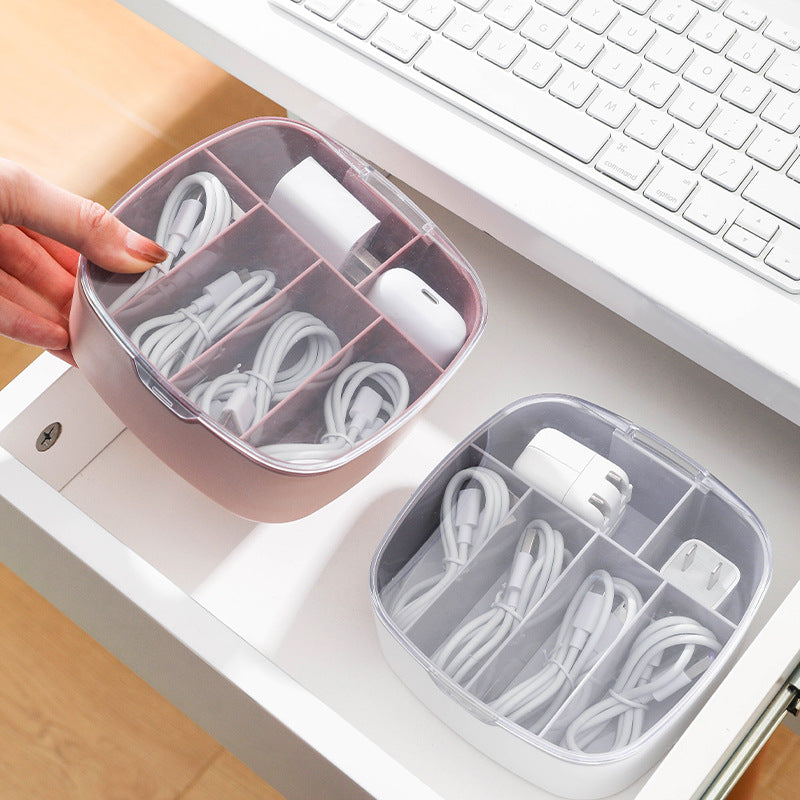 Charging Cable Storage and Management Box product detail