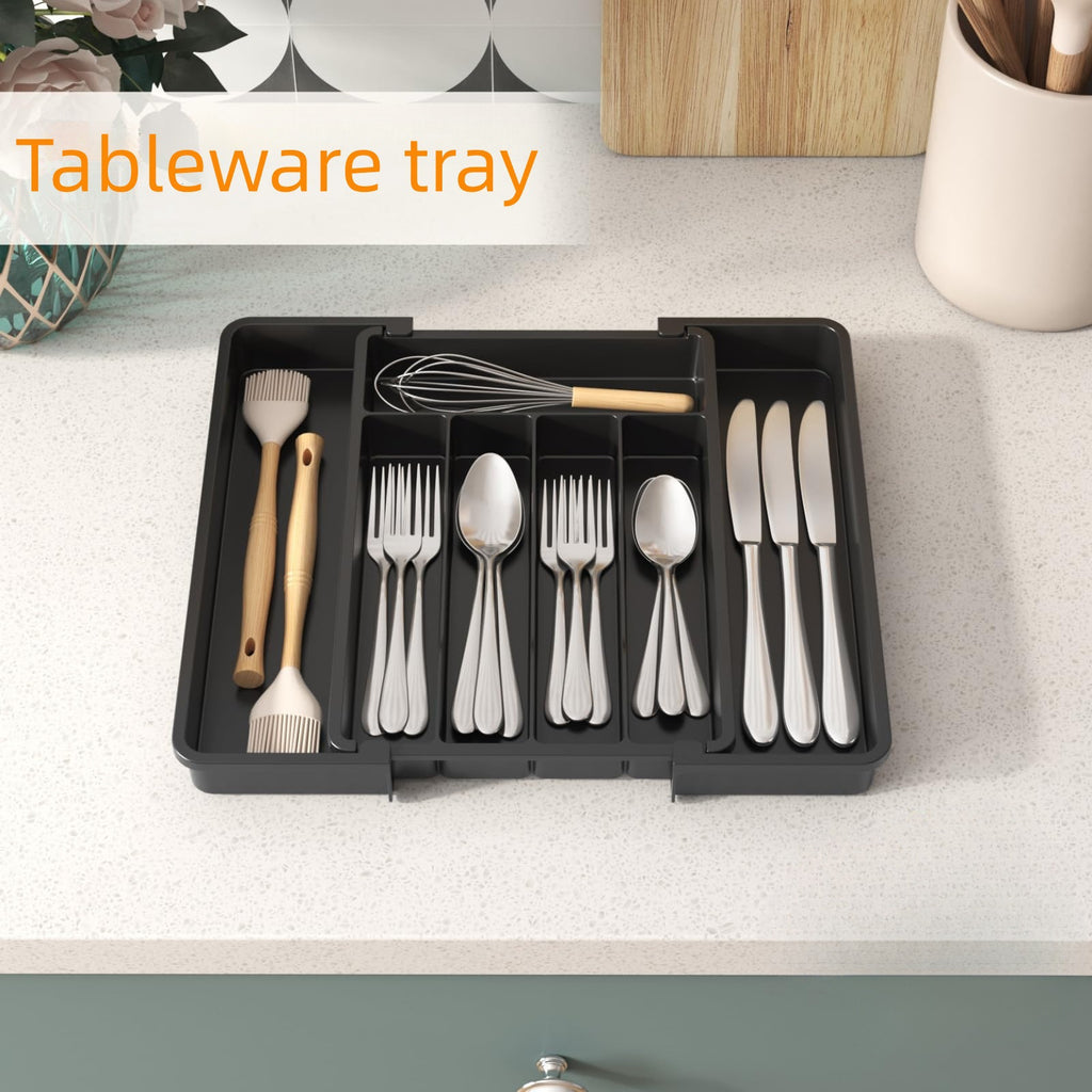 Expandable Kitchen Drawer Utensil Organizer product detail