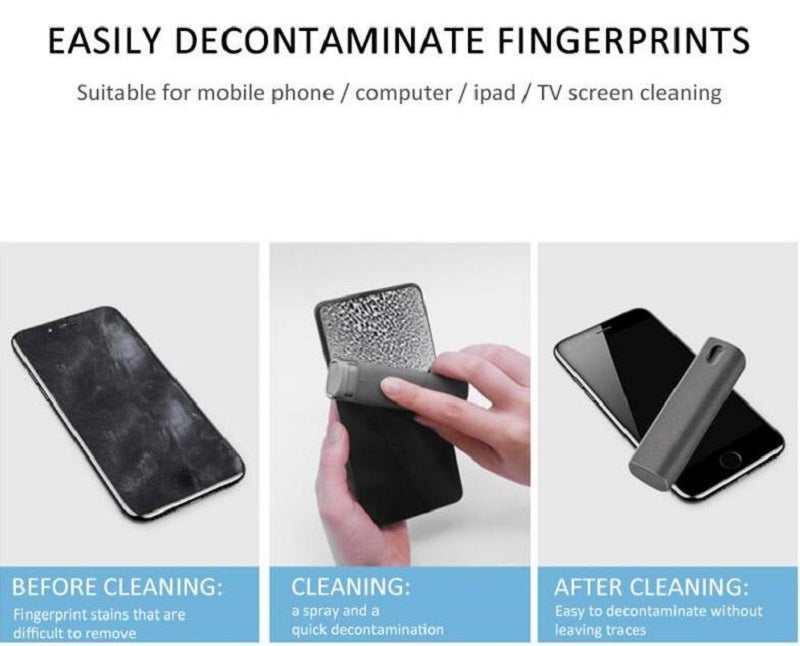 2-Piece Phone and Computer Screen Cleaner Kit product detail