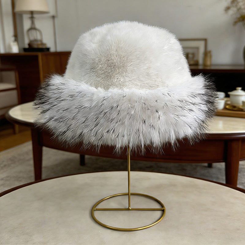 Plush Fisherman Hat, Black product detail