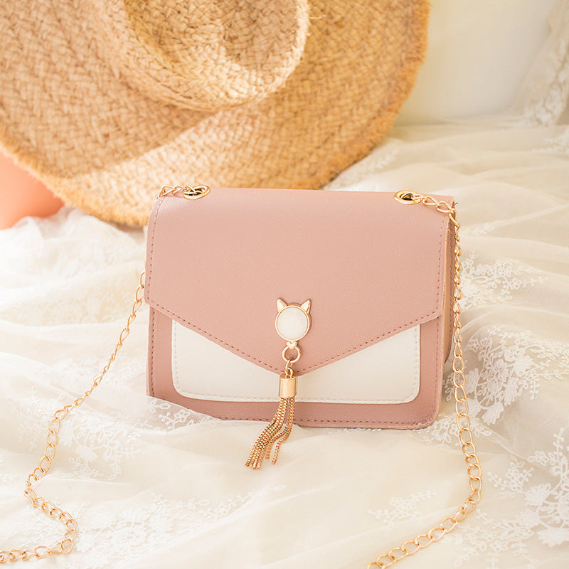Cat Tassel Small Crossbody Bag product detail