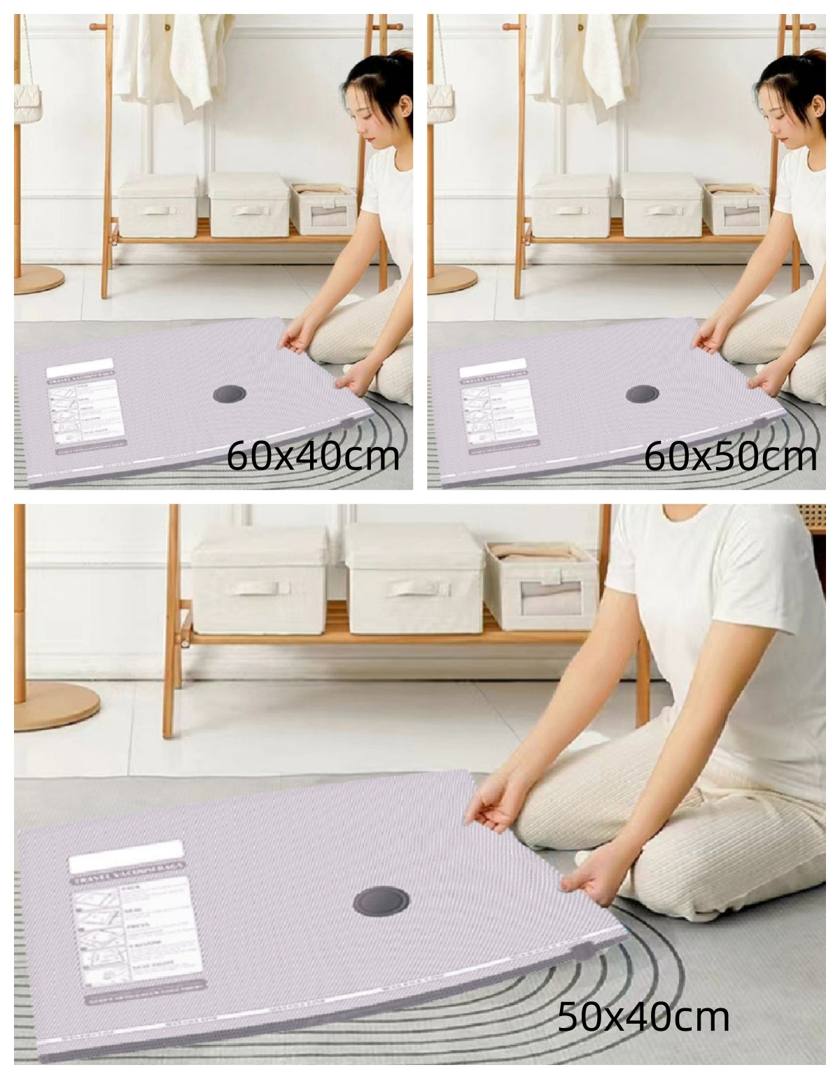 Travel Vacuum Compression Storage Bag product detail
