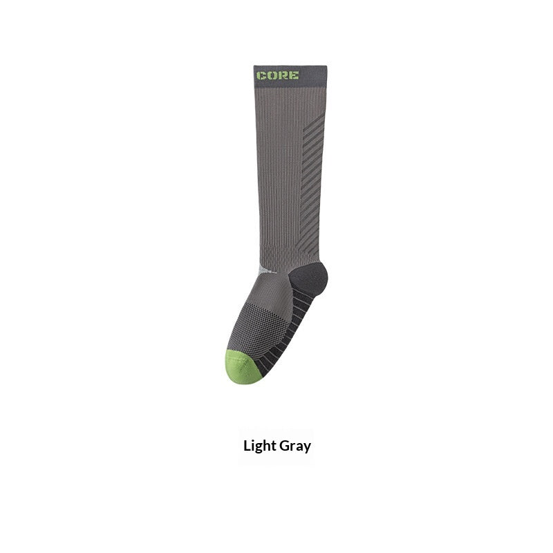 Women's Stretch Sports Compression Socks, Beige product detail