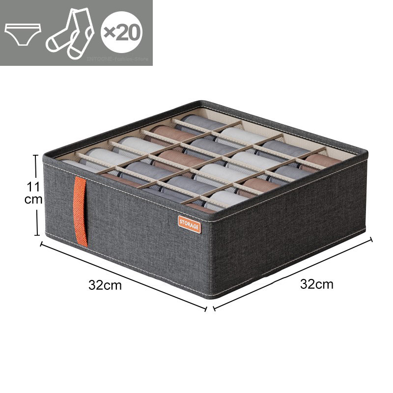 Foldable Underwear and Sock Drawer Organizer product detail