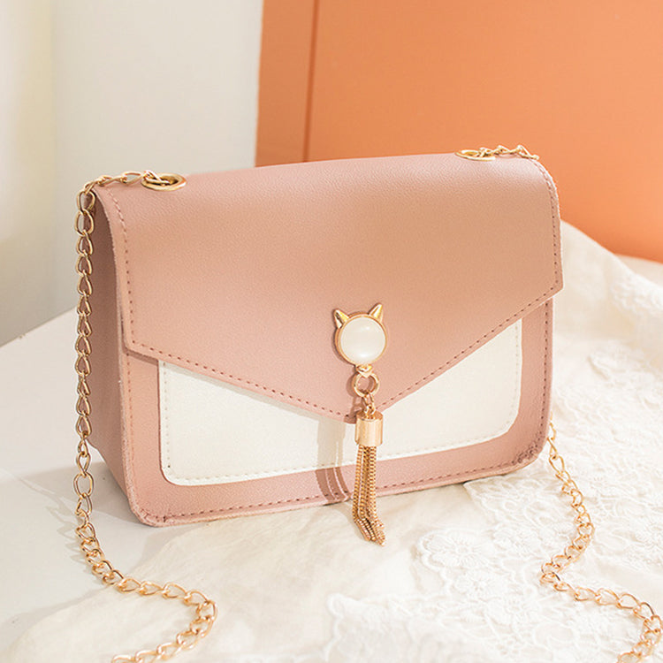 Cat Tassel Small Crossbody Bag product detail