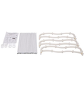 12-Tier Over-the-Door Shoe Organizer Rack