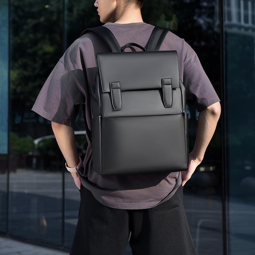 Large Capacity Casual Men's Backpack, Black product detail