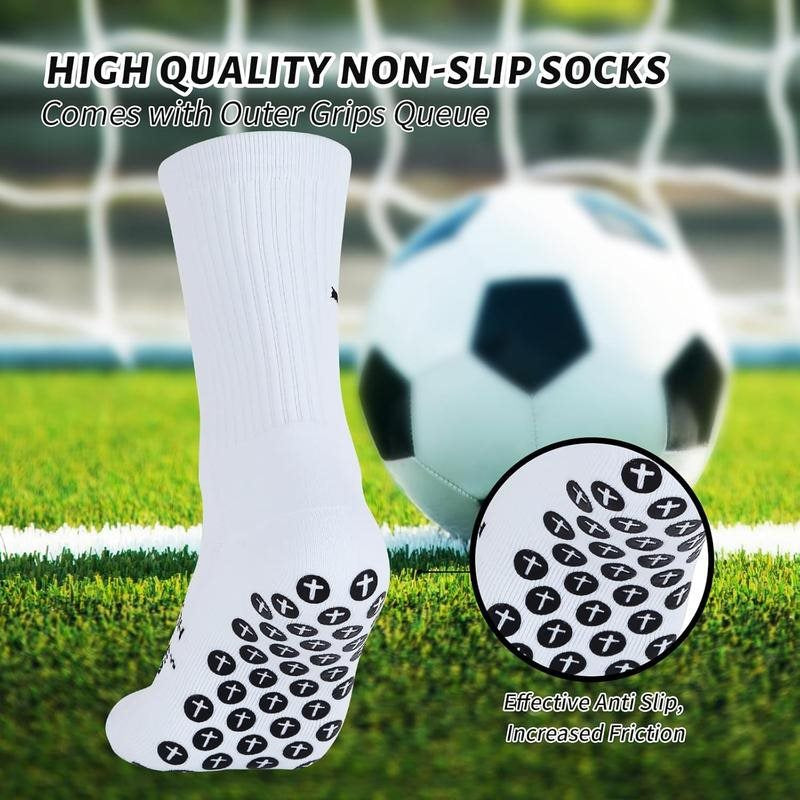 Men's Breathable Towel-Sole Socks, Black