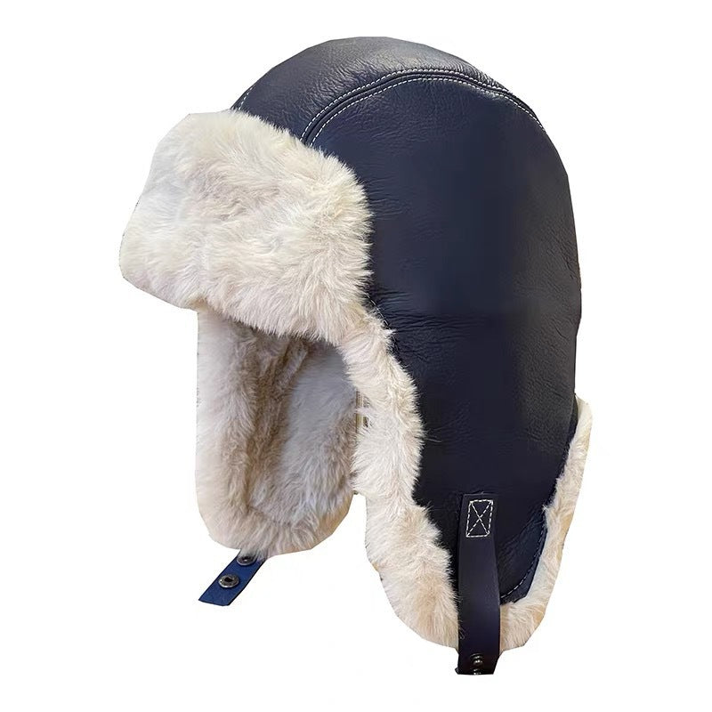 Knitted Windproof Winter Hat, Black product detail