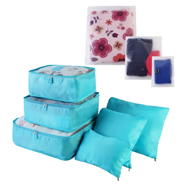 9-Piece Water-Resistant Packing Cube Set