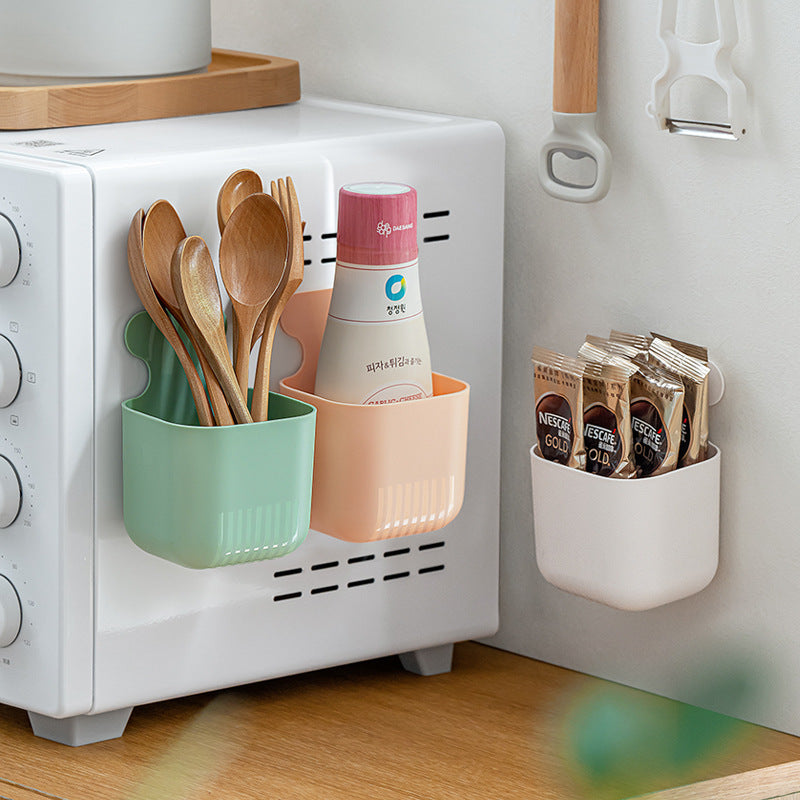Magnetic Wall-Mounted Storage Bin