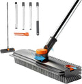 54-Inch 3-in-1 Floor Scrub Brush with Squeegee