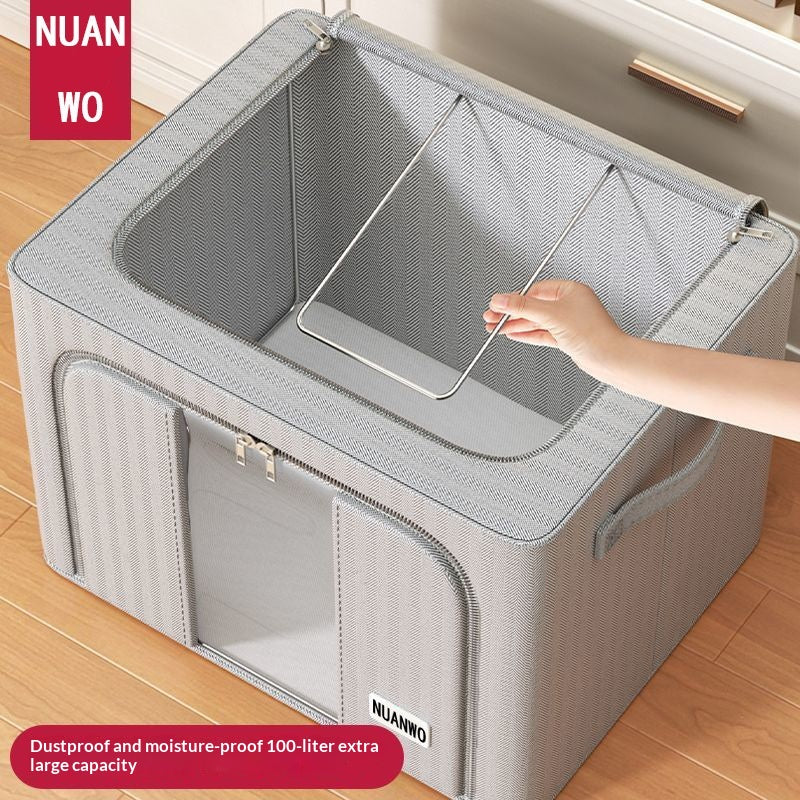 Foldable Oxford Cloth Clothes Storage Box product detail