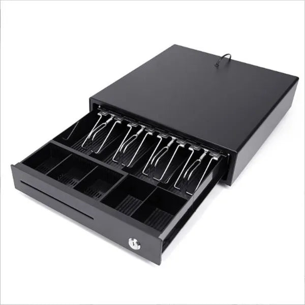 Electronic Opening Cash Drawer with Coin and Banknote Tray