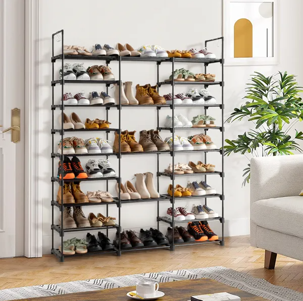 9-Tier Large Shoe Rack for Up to 50 Pairs detail 2