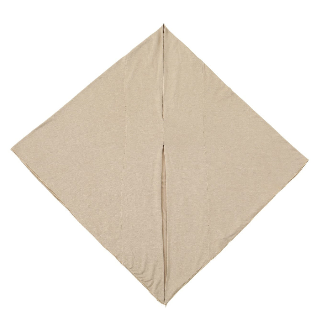 Women's Elastic Ethnic Headscarf, Dark Coffee, 68 cm product detail