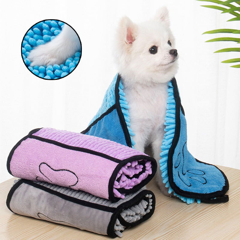 Super Absorbent Microfiber Dog and Cat Bath Towel