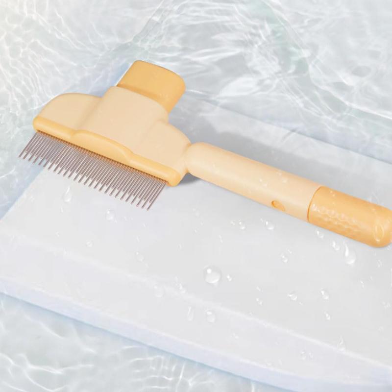 Pet Dematting Comb and Knot Remover Tool - Orange