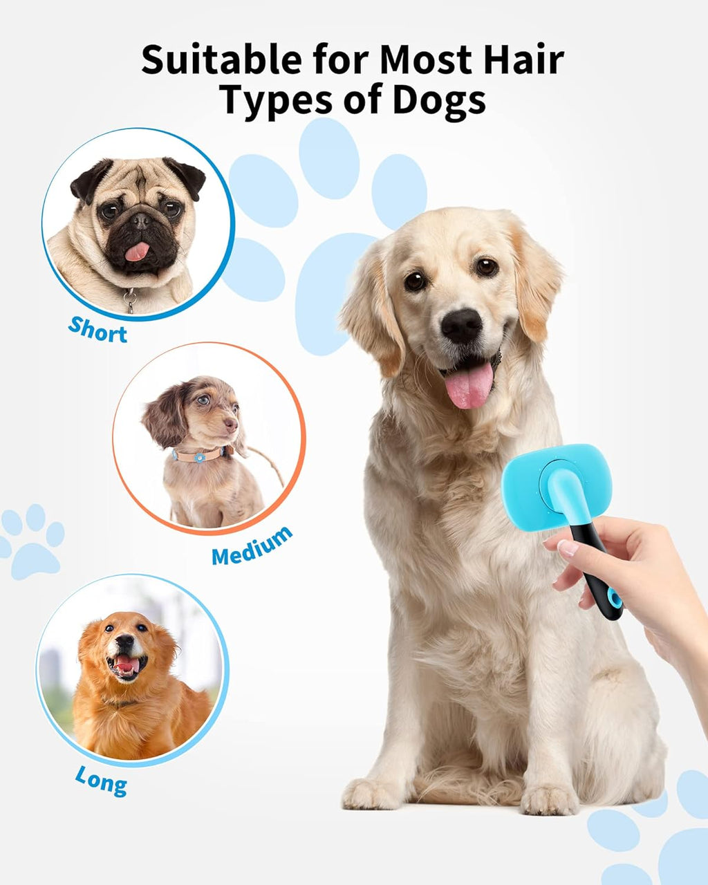Dog and Cat Grooming Brush product detail