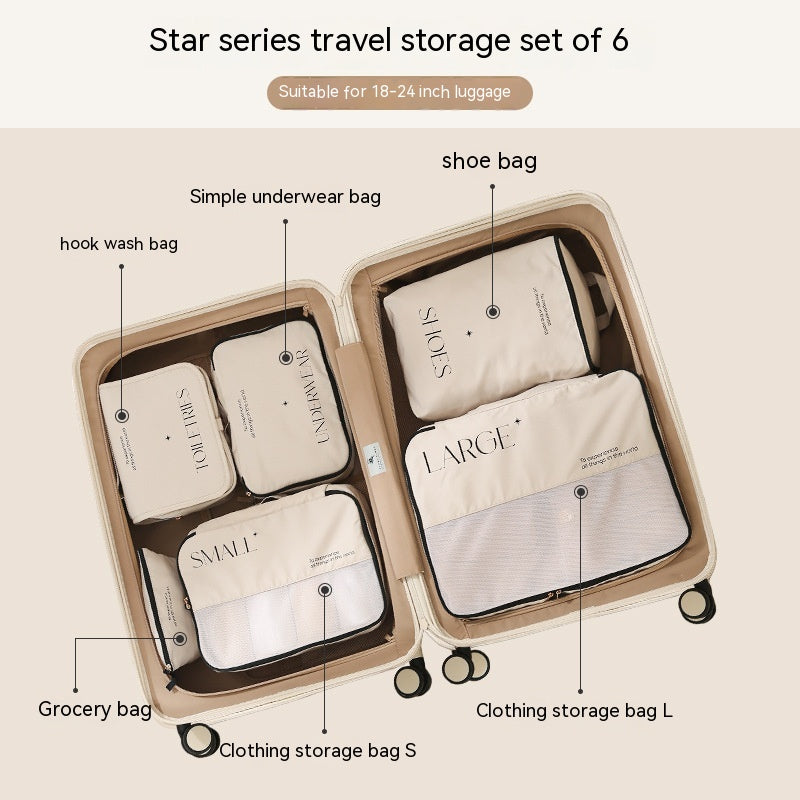 5-Piece Travel Packing Organizer Bag Set product detail