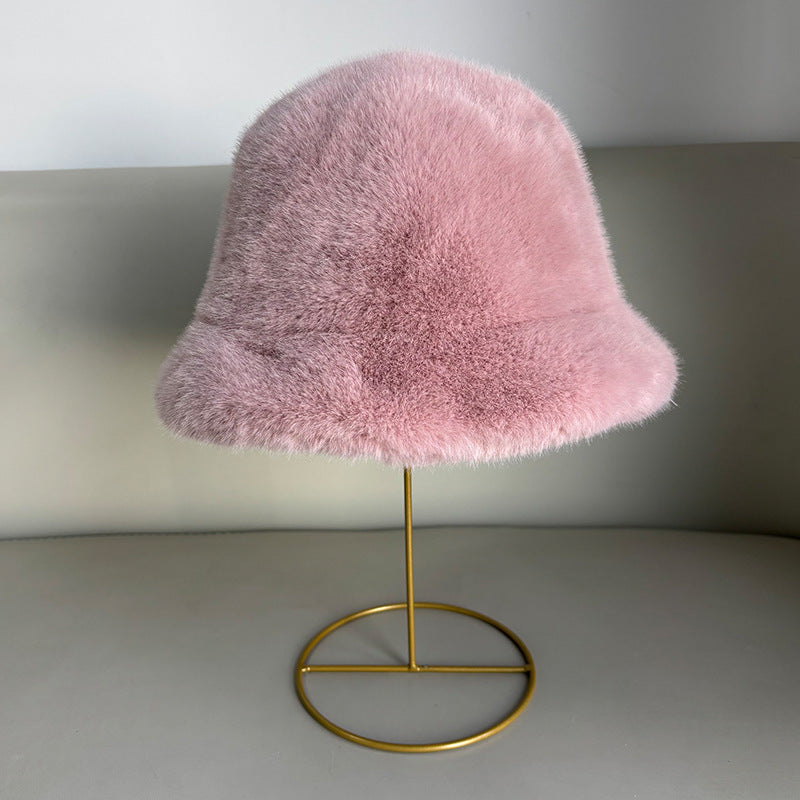 Plush Fishing Hat, Beige product detail