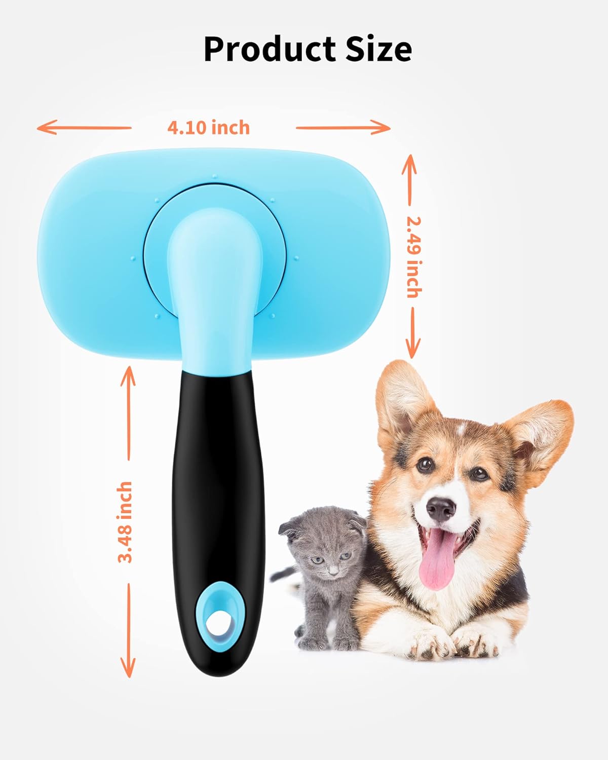 Dog and Cat Grooming Brush product detail
