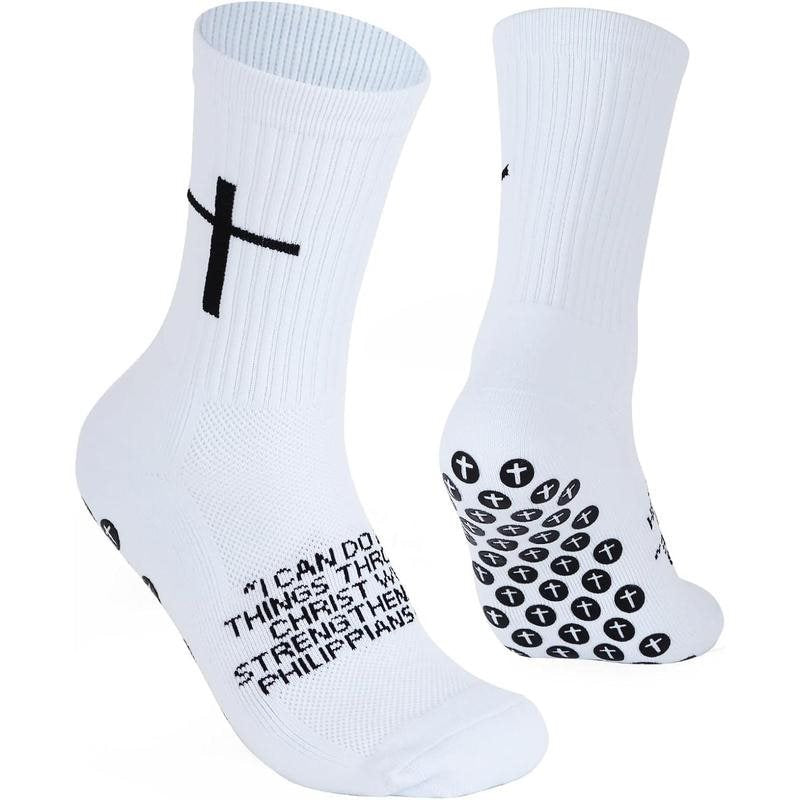 Men's Breathable Towel-Sole Socks, Black product detail