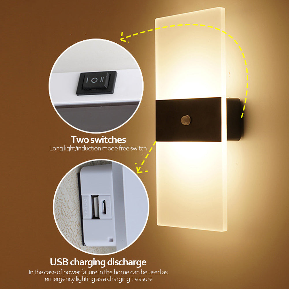 USB Motion Sensor Wall Light product detail