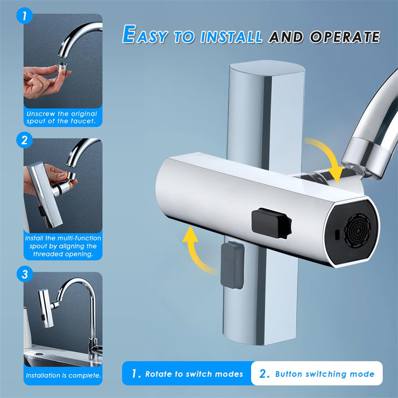 Universal Rotating Faucet Extender product detail