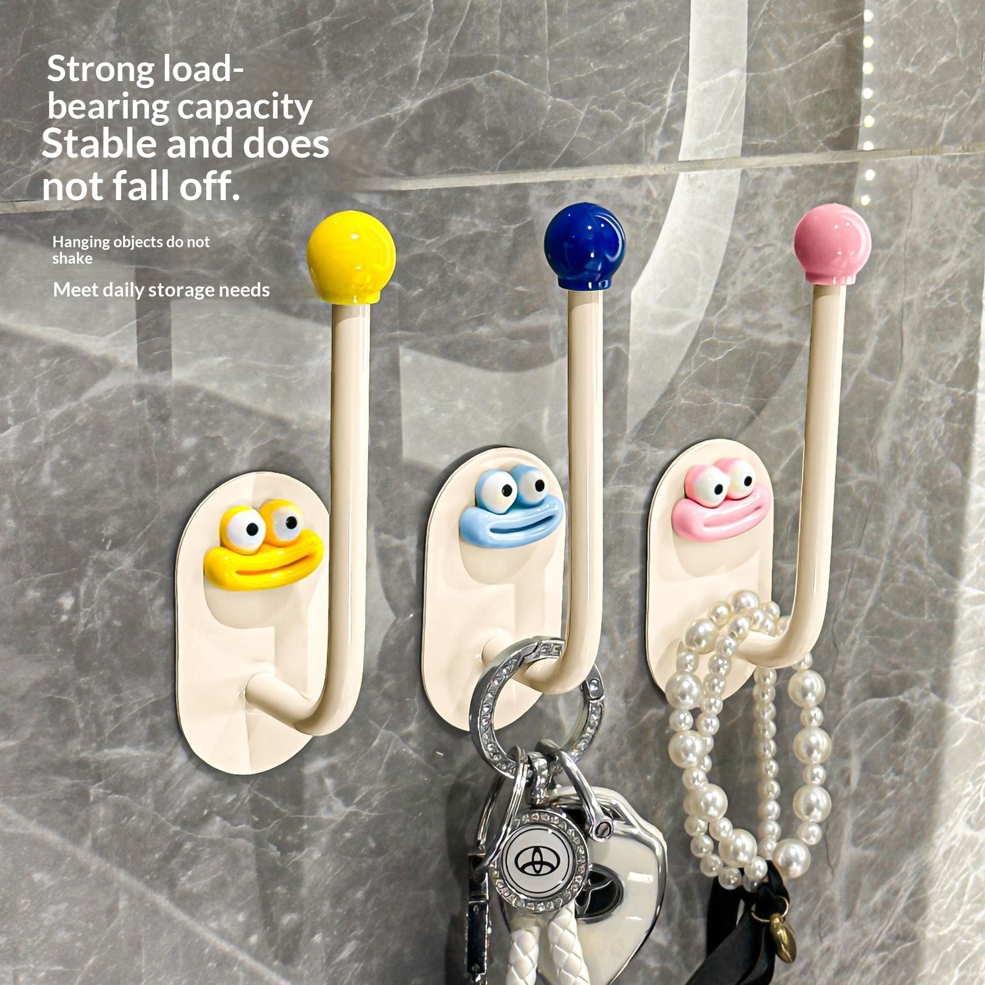 No-Drill Wall Hair Tie Organizer product detail