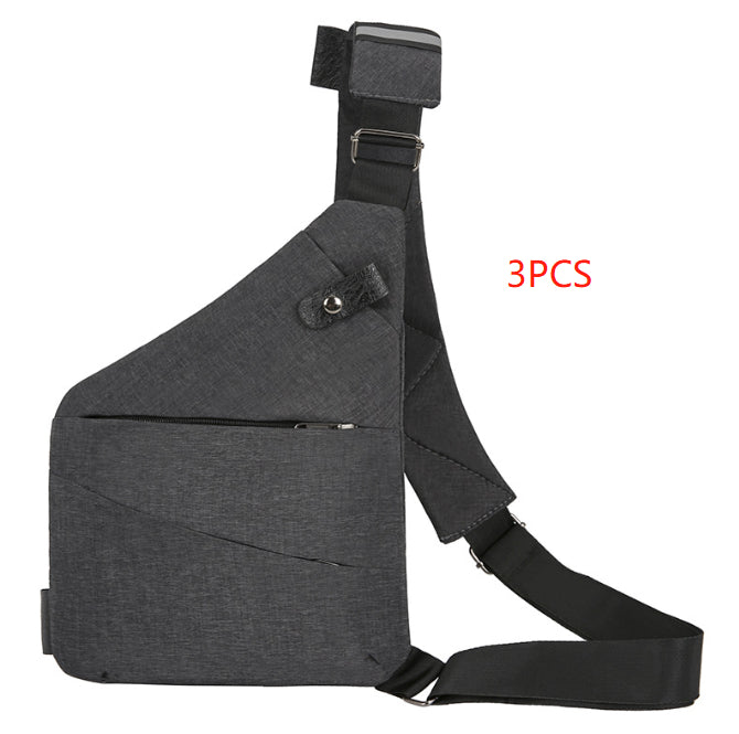 Men's Multifunction Crossbody Chest Bag product detail