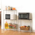 Chrome multi-tier kitchen organizer
